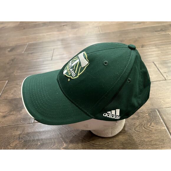Adidas Mens Green Portland Timbers MLS Soccer Strapback Hat Baseball Cap - Picture 4 of 9